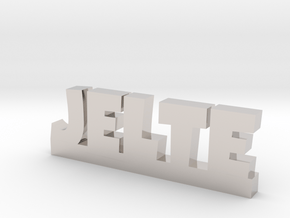 JELTE Lucky in Rhodium Plated Brass