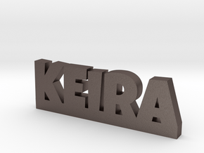 KEIRA Lucky in Polished Bronzed Silver Steel