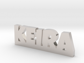 KEIRA Lucky in Rhodium Plated Brass