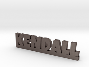 KENDALL Lucky in Polished Bronzed Silver Steel