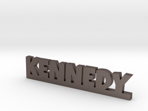 KENNEDY Lucky in Polished Bronzed Silver Steel
