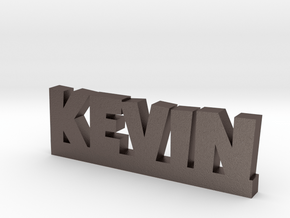 KEVIN Lucky in Polished Bronzed Silver Steel