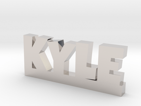 KYLE Lucky in Rhodium Plated Brass