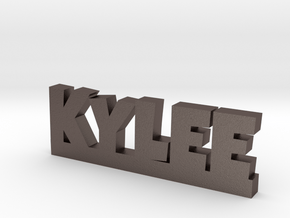 KYLEE Lucky in Polished Bronzed Silver Steel
