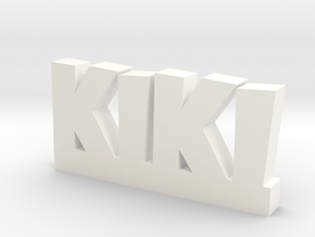 KIKI Lucky in White Processed Versatile Plastic