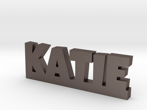 KATIE Lucky in Polished Bronzed Silver Steel