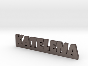 KATELENA Lucky in Polished Bronzed Silver Steel