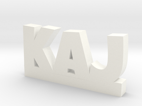 KAJ Lucky in White Processed Versatile Plastic