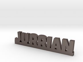JURRIAN Lucky in Polished Bronzed Silver Steel