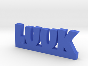LUUK Lucky in Blue Processed Versatile Plastic