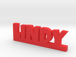 LINDY Lucky in Red Processed Versatile Plastic