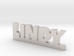 LINDY Lucky in Rhodium Plated Brass