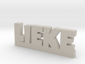 LIEKE Lucky in Natural Sandstone