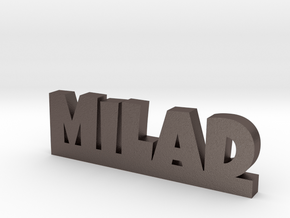 MILAD Lucky in Polished Bronzed Silver Steel