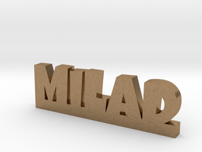 MILAD Lucky in Natural Brass
