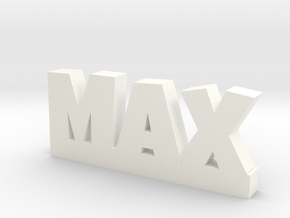 MAX Lucky in White Processed Versatile Plastic
