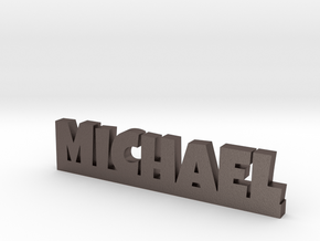 MICHAEL Lucky in Polished Bronzed Silver Steel