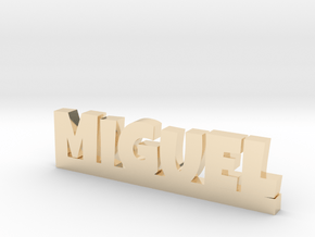 MIGUEL Lucky in 14k Gold Plated Brass