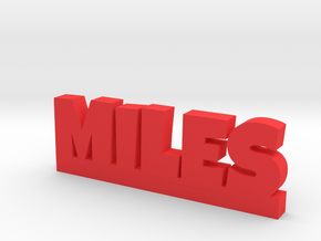 MILES Lucky in Red Processed Versatile Plastic