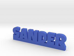 SANDER Lucky in Blue Processed Versatile Plastic