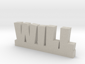 WILL Lucky in Natural Sandstone