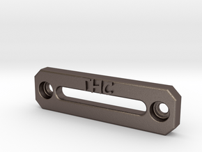 1/10 SCALE THC WINCH FAIRLEAD in Polished Bronzed Silver Steel