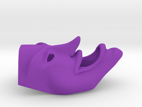 Joker Mask in Purple Processed Versatile Plastic