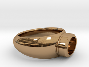 Ring "Gijsbrecht" in Polished Brass: 5.5 / 50.25