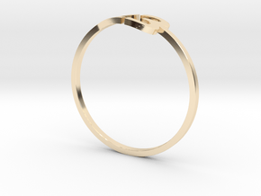 I heart Ring in 14K Yellow Gold: 6.5 / 52.75