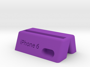 PHONE HOLDER in Purple Processed Versatile Plastic