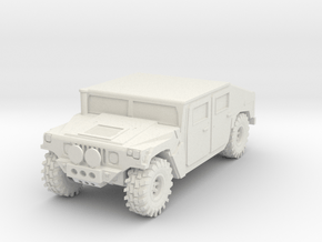 Hummer 1:12scale in White Natural Versatile Plastic
