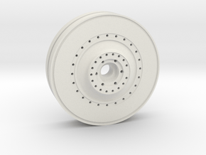 E-100 inner wheel in White Natural Versatile Plastic