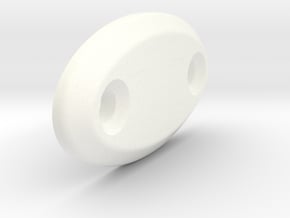 Miata sun visor delete plug in White Processed Versatile Plastic