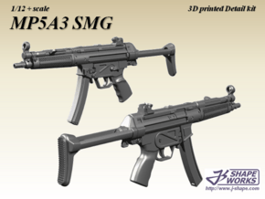 1/9 MP5A3 SMG in Tan Fine Detail Plastic