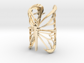 Butterfly ring in 14k Gold Plated Brass: 10.5 / 62.75