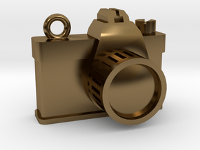 Camera in Polished Bronze