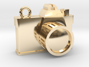 Camera in 14K Yellow Gold