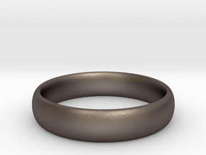 Comfort Band in Polished Bronzed Silver Steel: 5 / 49