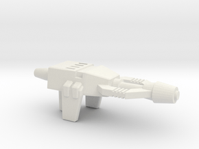 Shrapnel's Grenade Launcher, 5mm in White Natural Versatile Plastic