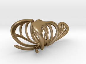 The Parallelkeller &amp;amp;amp;amp;quot;Butterfly in Polished Gold Steel: 10.75 / 63.375