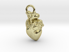 PENDENT Heart in 18k Gold