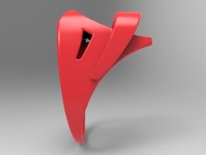 Wind Ring Pl in Red Processed Versatile Plastic: 10 / 61.5