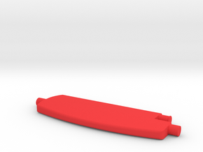 Flap in Red Processed Versatile Plastic