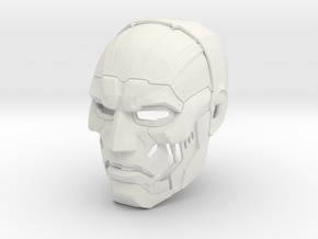 Dr Doom helmet Fantastic Four: Rise of the Silver  in White Natural Versatile Plastic