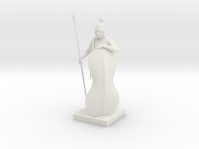 Printle Thing Classic Statue 1/24 in White Natural Versatile Plastic