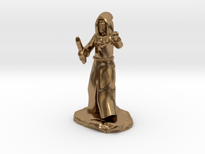 Dragon Cultist with Dagger in Natural Brass