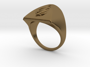 Flash Ring S B in Polished Bronze: 3 / 44