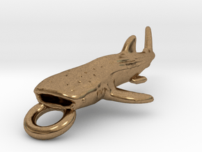 WHALESHARK in Natural Brass