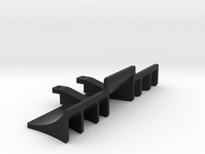 Xray T4 2014-15-16-17 Rear Diffuser in Black Natural Versatile Plastic