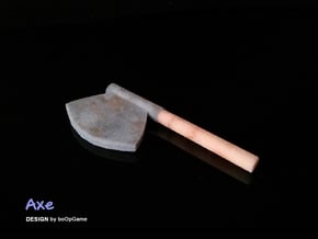 boOpGame Shop - The Axe in Full Color Sandstone